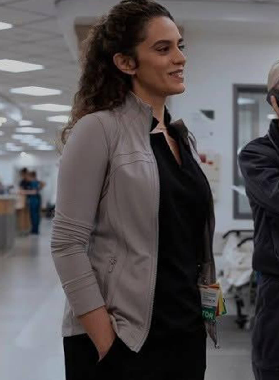 Sepideh Moafi The Pitt Grey Jacket 