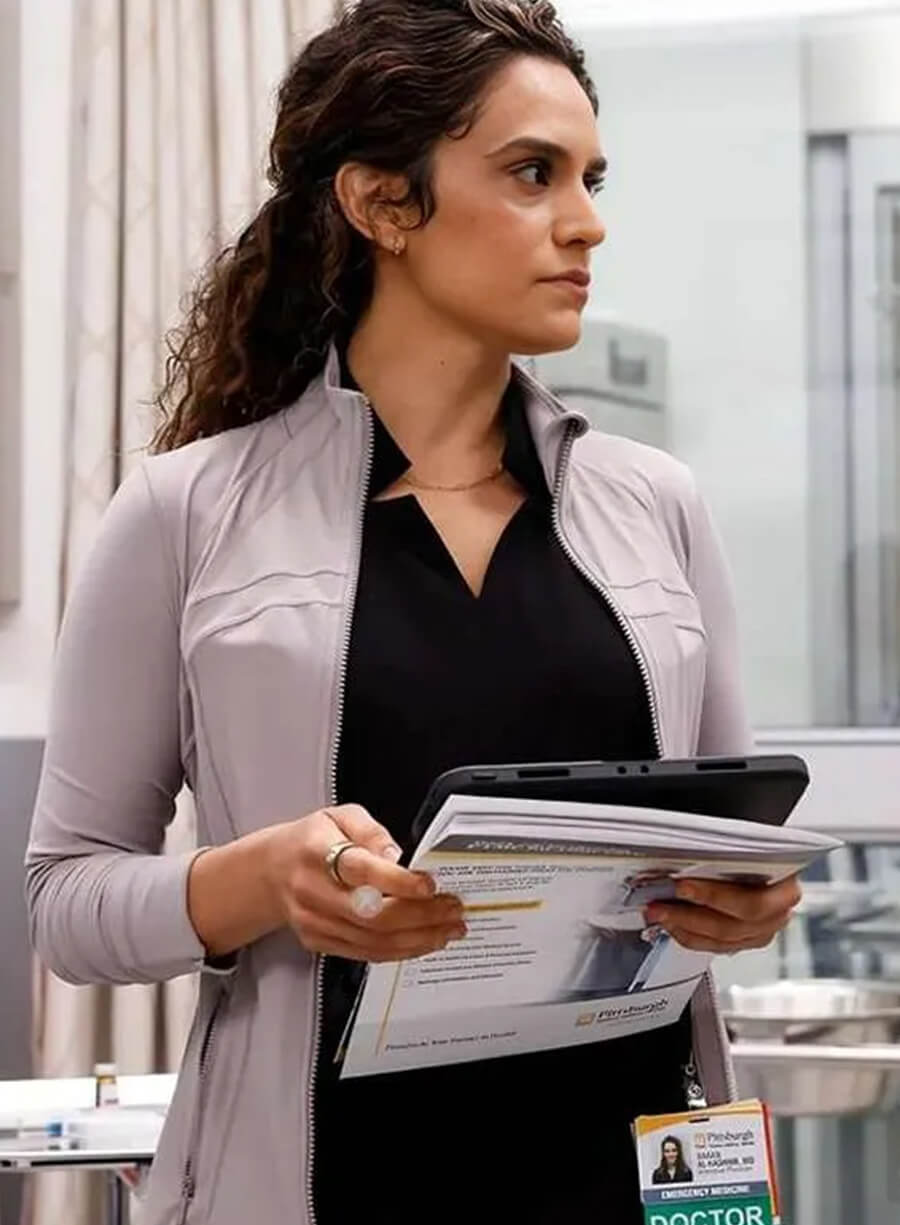 Sepideh Moafi The Pitt Grey Jacket 