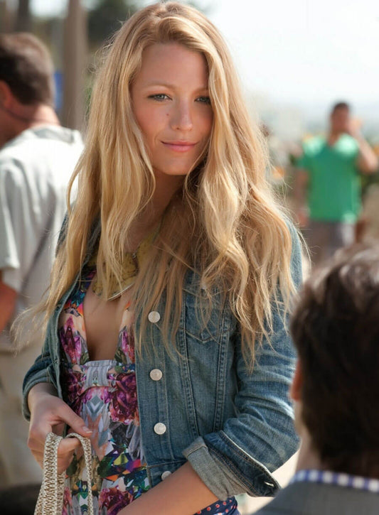 Serena van der Woodsen Gossip Girl Denim Jacket