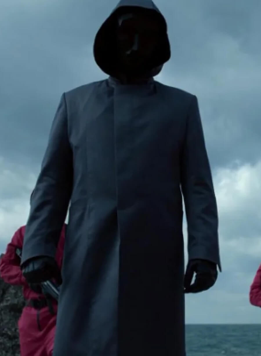 Series Squid Game Front Man Grey Coat