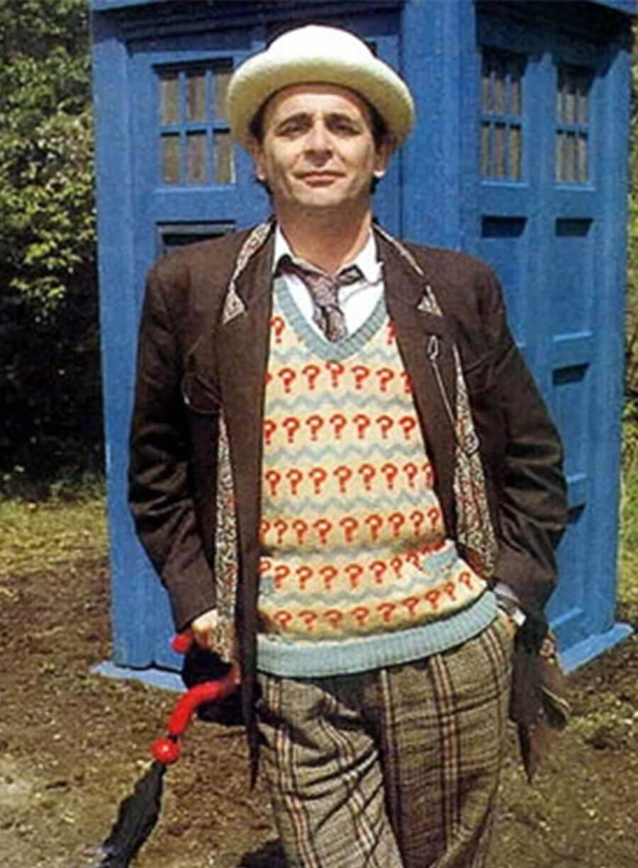 Seventh Doctor Sylvester McCoy Jacket