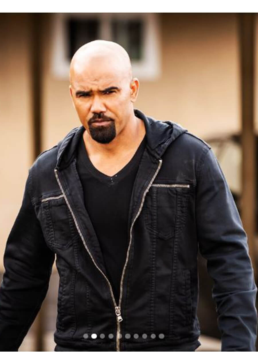 Shemar Moore S.W.A.T. S06 Black Jacket