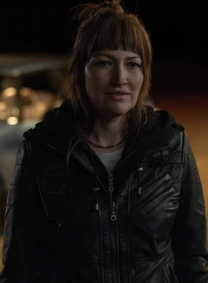Sheriff Kerry Lanterns S01 Kane Black Leather Jacket