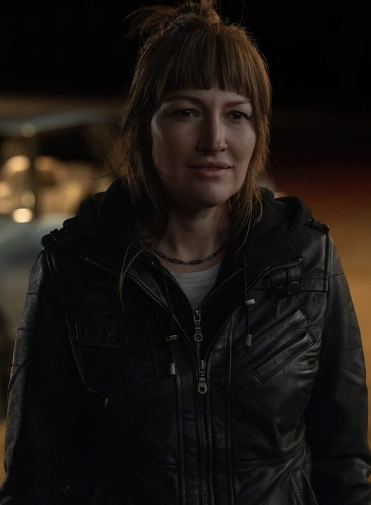 Sheriff Kerry Lanterns S01 Kane Black Leather Jacket