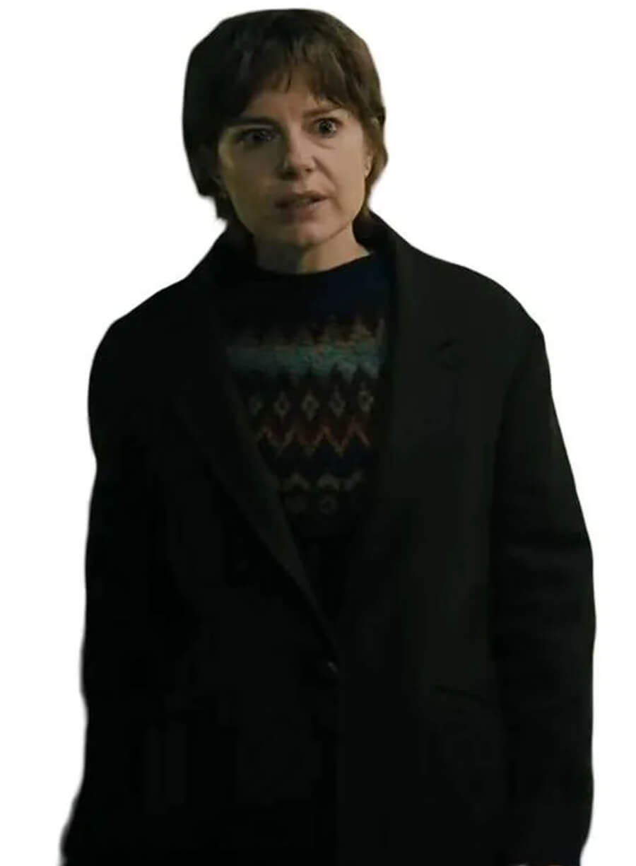 Shirley Dander Slow Horses S06 Black Wool Blazer