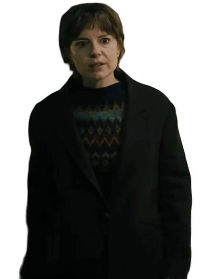 Shirley Dander Slow Horses S06 Black Wool Blazer