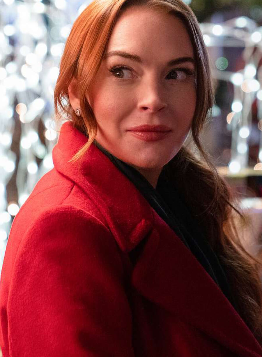 Sierra Belmont Falling for Christmas Red Coat