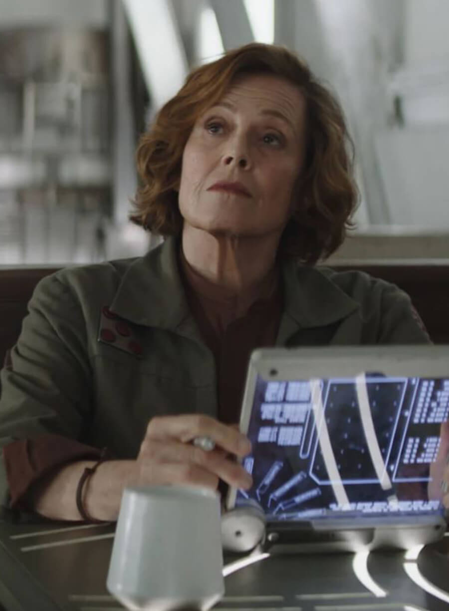 Sigourney Weaver The Mandalorian and Grogu Jacket