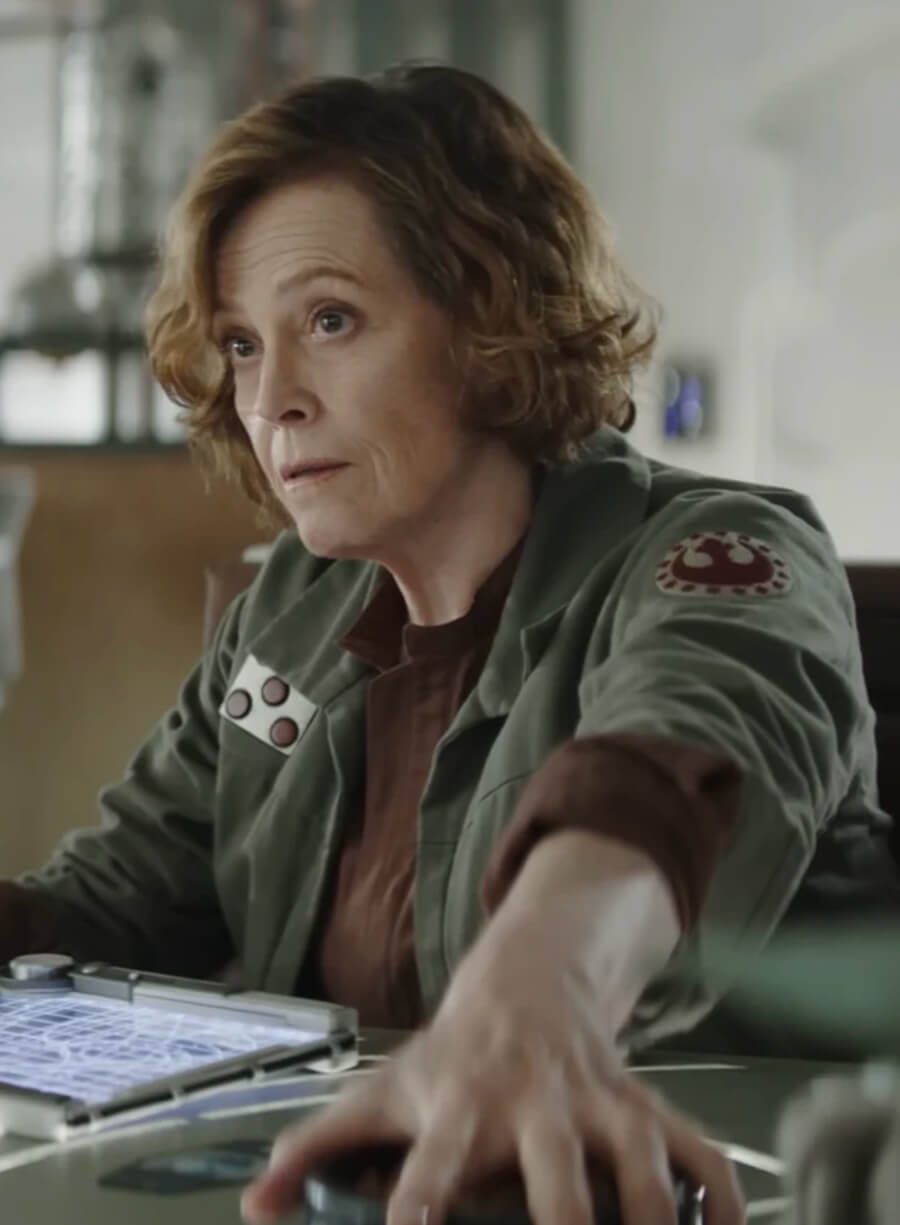 Sigourney Weaver The Mandalorian and Grogu Jacket