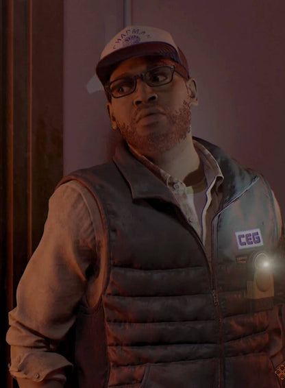 Simon Ordell Silent Hill Townfall Green Vest