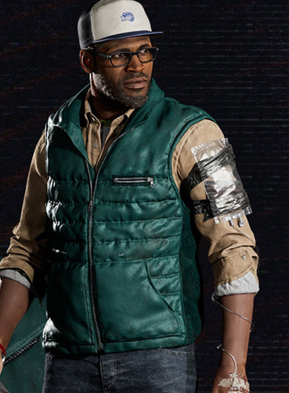 Simon Ordell Silent Hill Townfall Green Vest