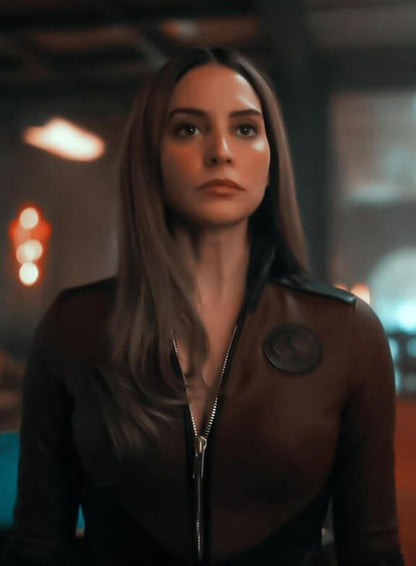 Sloane The Umbrella Academy Red Jacket