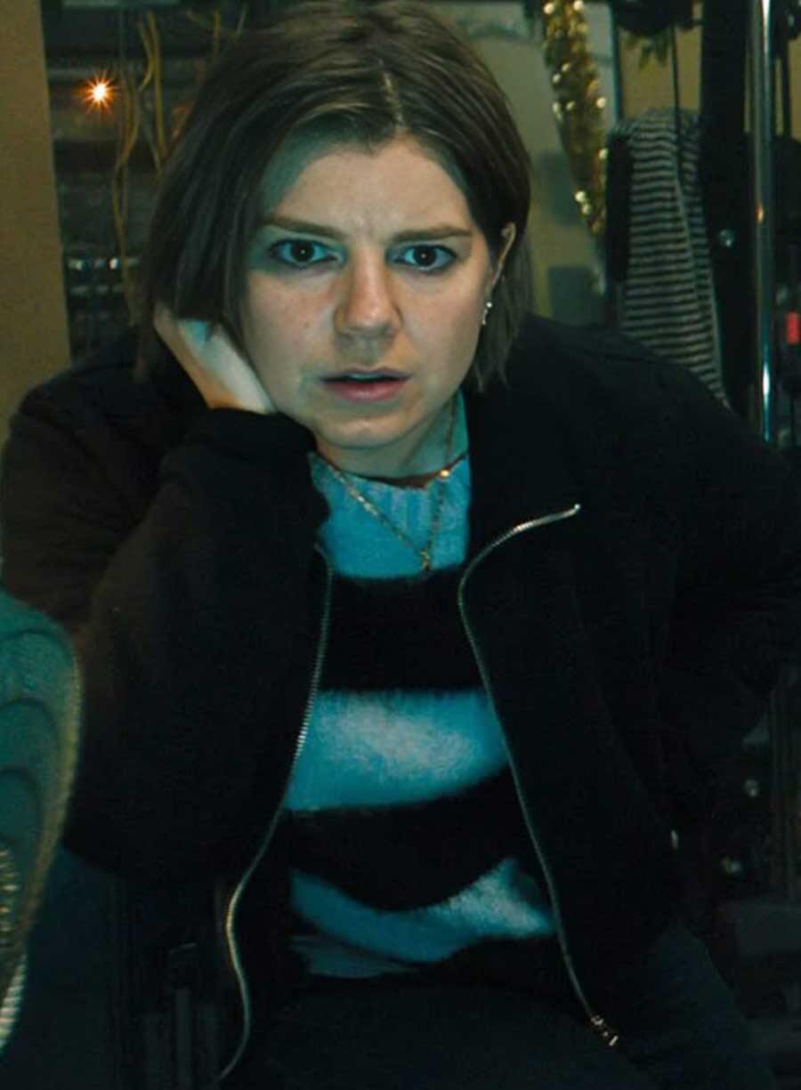 Slow Horses S04 Shirley Dander Black Jacket