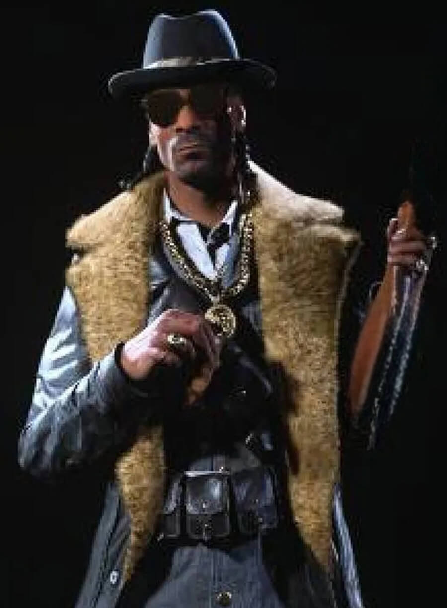 Snoop Dogg Call of Duty Shearling Coat