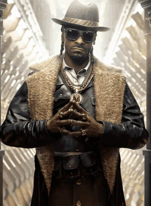 Snoop Dogg Call of Duty Shearling Coat