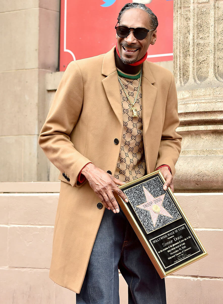 Snoop Dogg Hollywood Walk of Frame Coat