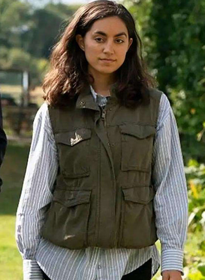 Sofia Barclay Lynley 2025 Green Vest
