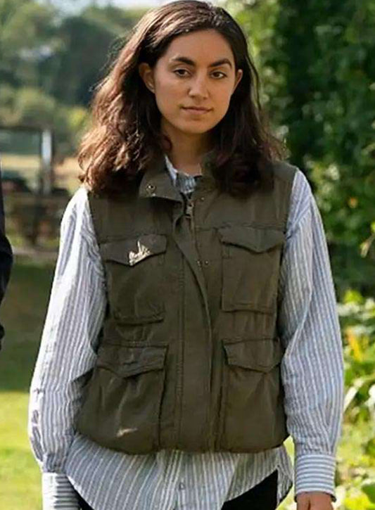 Sofia Barclay Lynley 2025 Green Vest