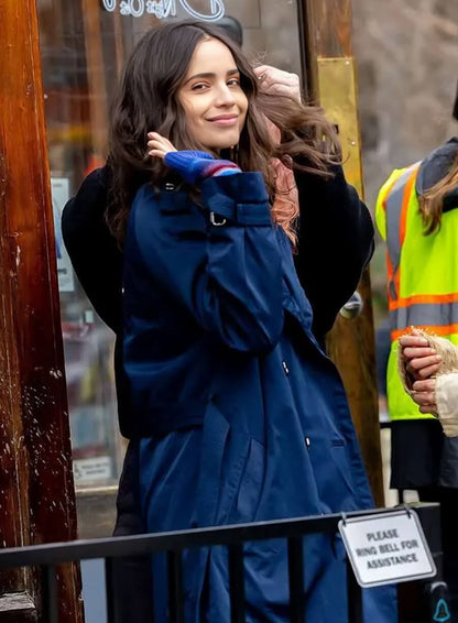 Sofia Carson The Life List 2025 Blue Coat