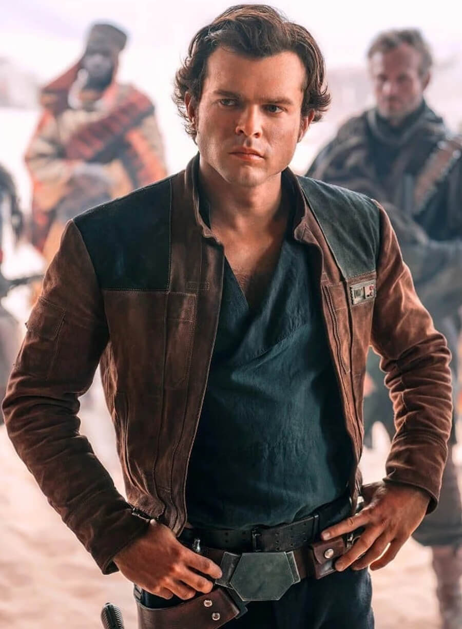 Solo A Star Wars Story Brown Leather Jacket 