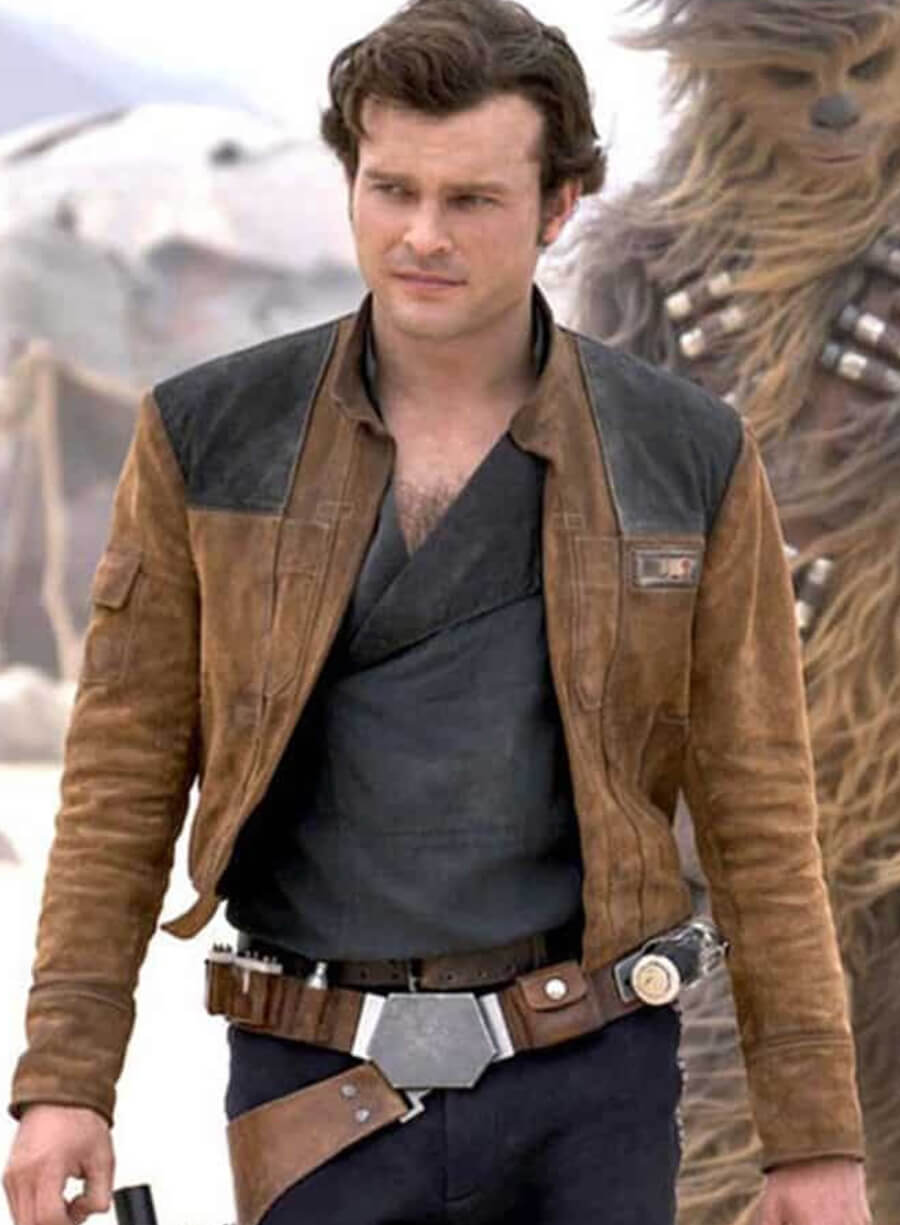 Solo A Star Wars Story Brown Leather Jacket 