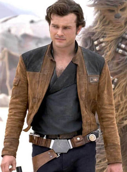 Solo A Star Wars Story Brown Leather Jacket 
