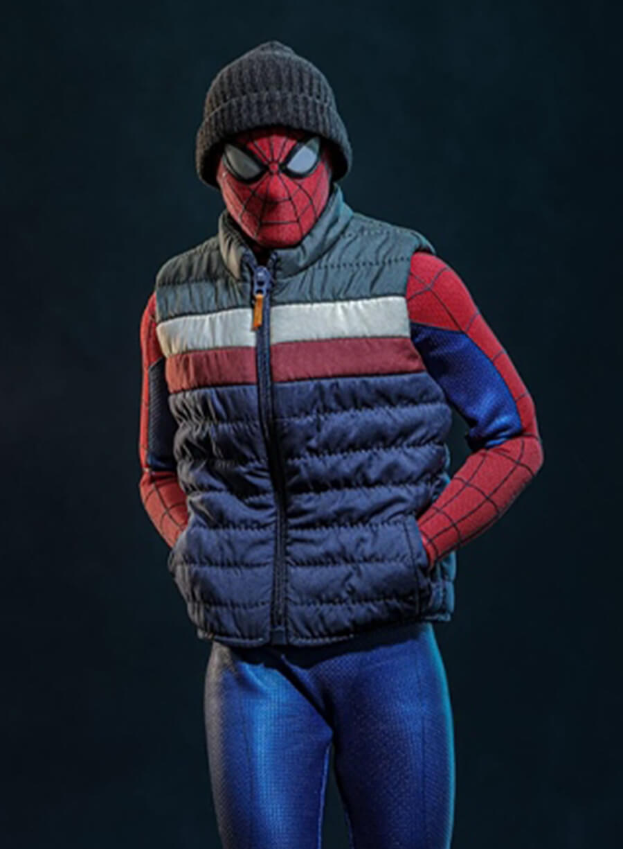 Spider-Man Brand New Day Peter Parker Puffer Vest