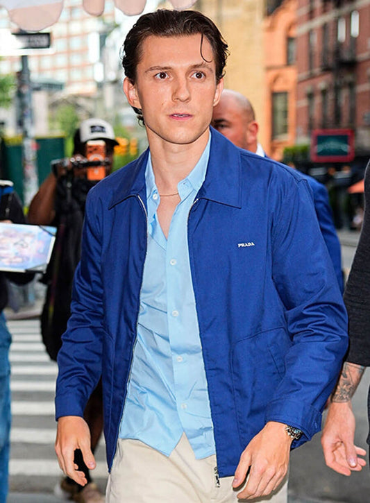 Spider-Man Brand New Day Tom Holland Blue Jacket
