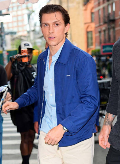 Spider-Man Brand New Day Tom Holland Blue Jacket