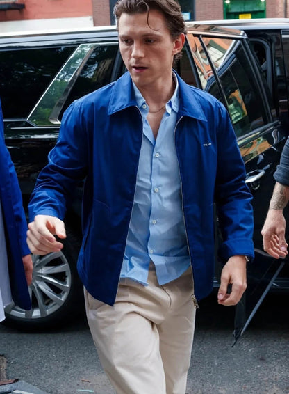 Spider-Man Brand New Day Tom Holland Blue Jacket