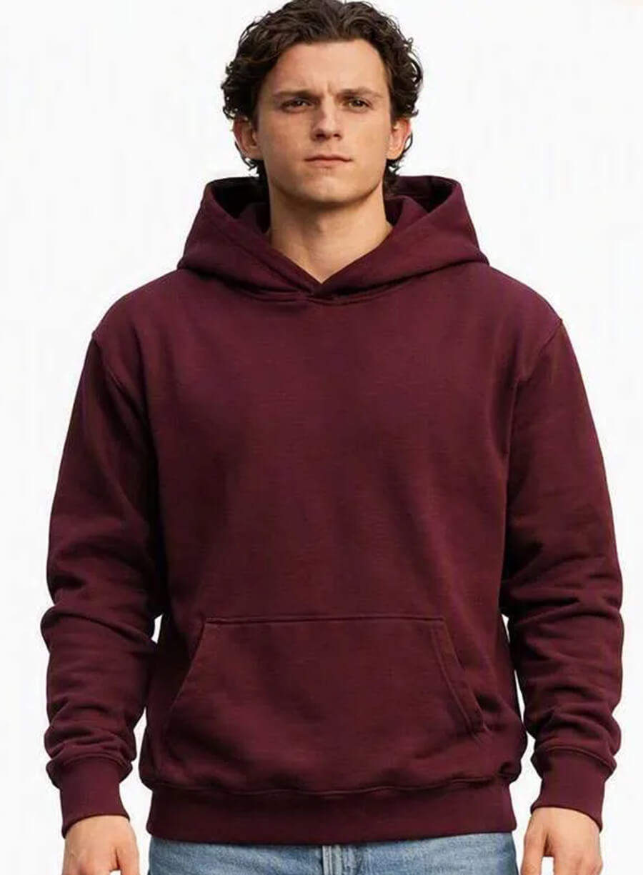 Spider-Man Brand New Day Tom Holland Maroon Hoodie