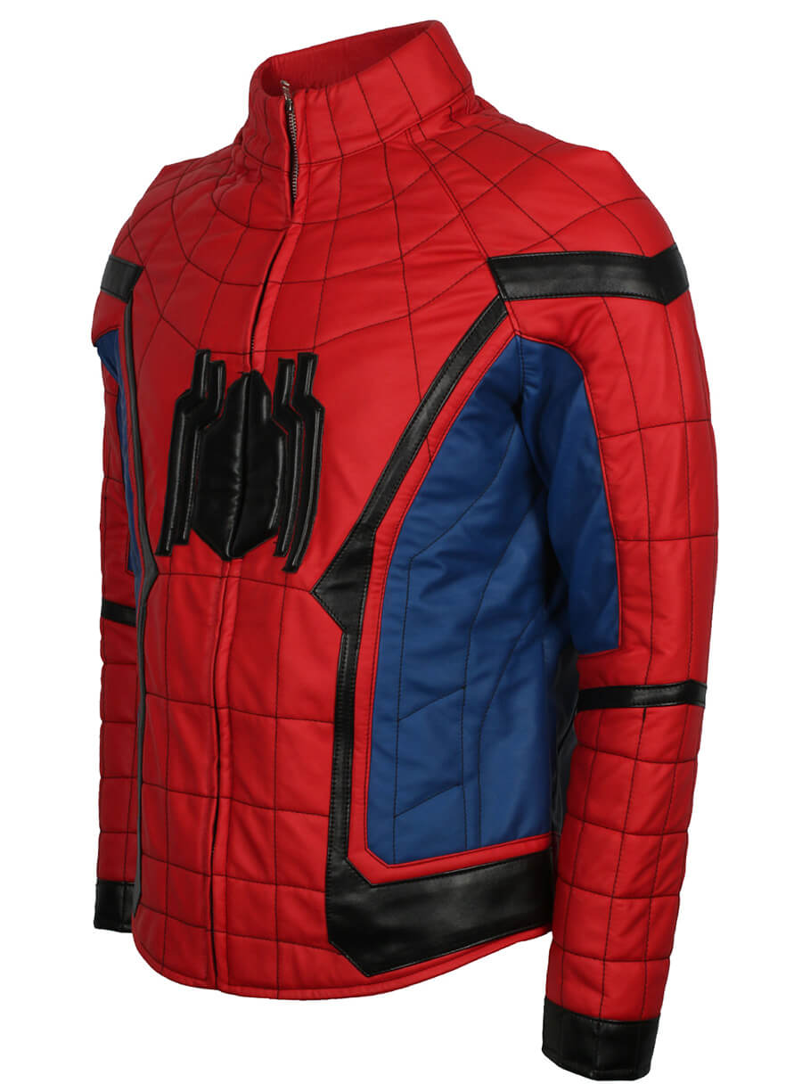 Spiderman No Way Home Men Leather Jacket