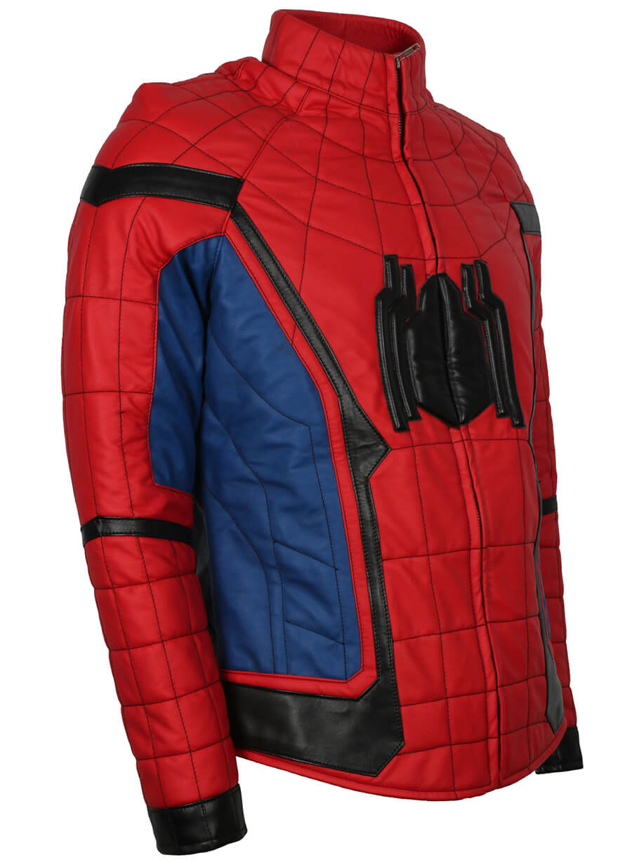 Spiderman No Way Home Men Leather Jacket