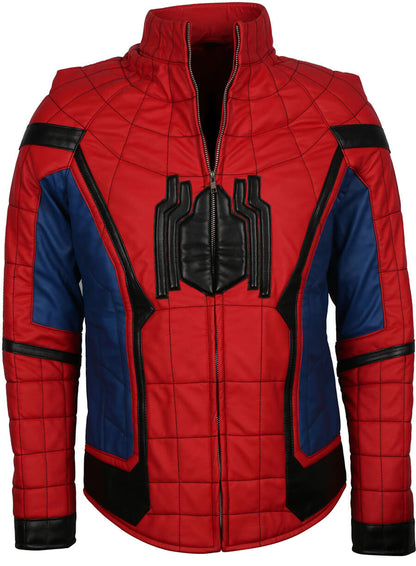Spiderman No Way Home Men Leather Jacket