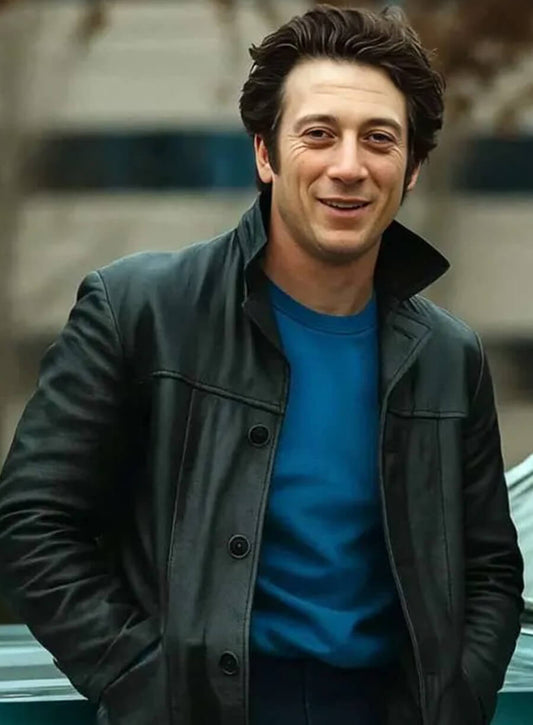 Springsteen 2025 Jeremy Allen White Leather Jacket