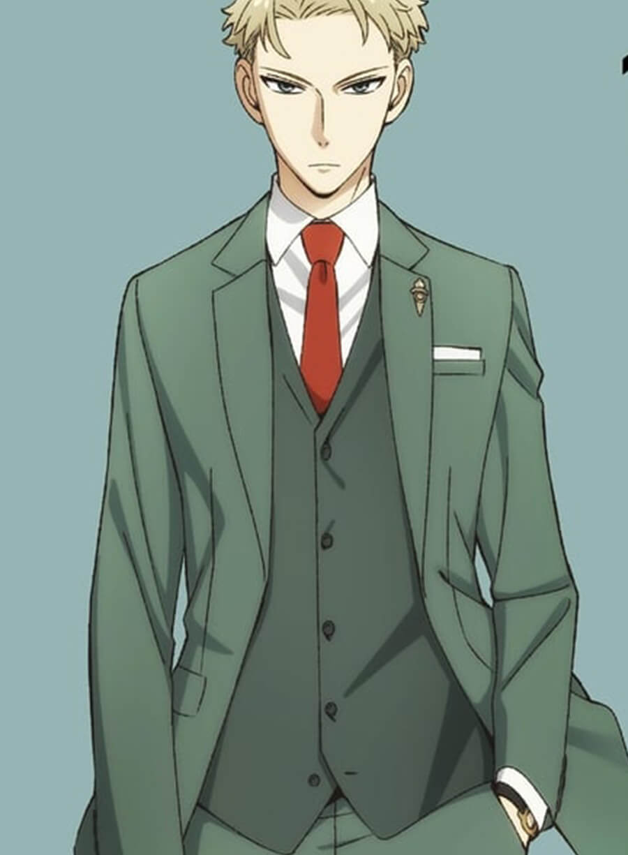 Spy x Family Loid Forger Green Suit Jacket