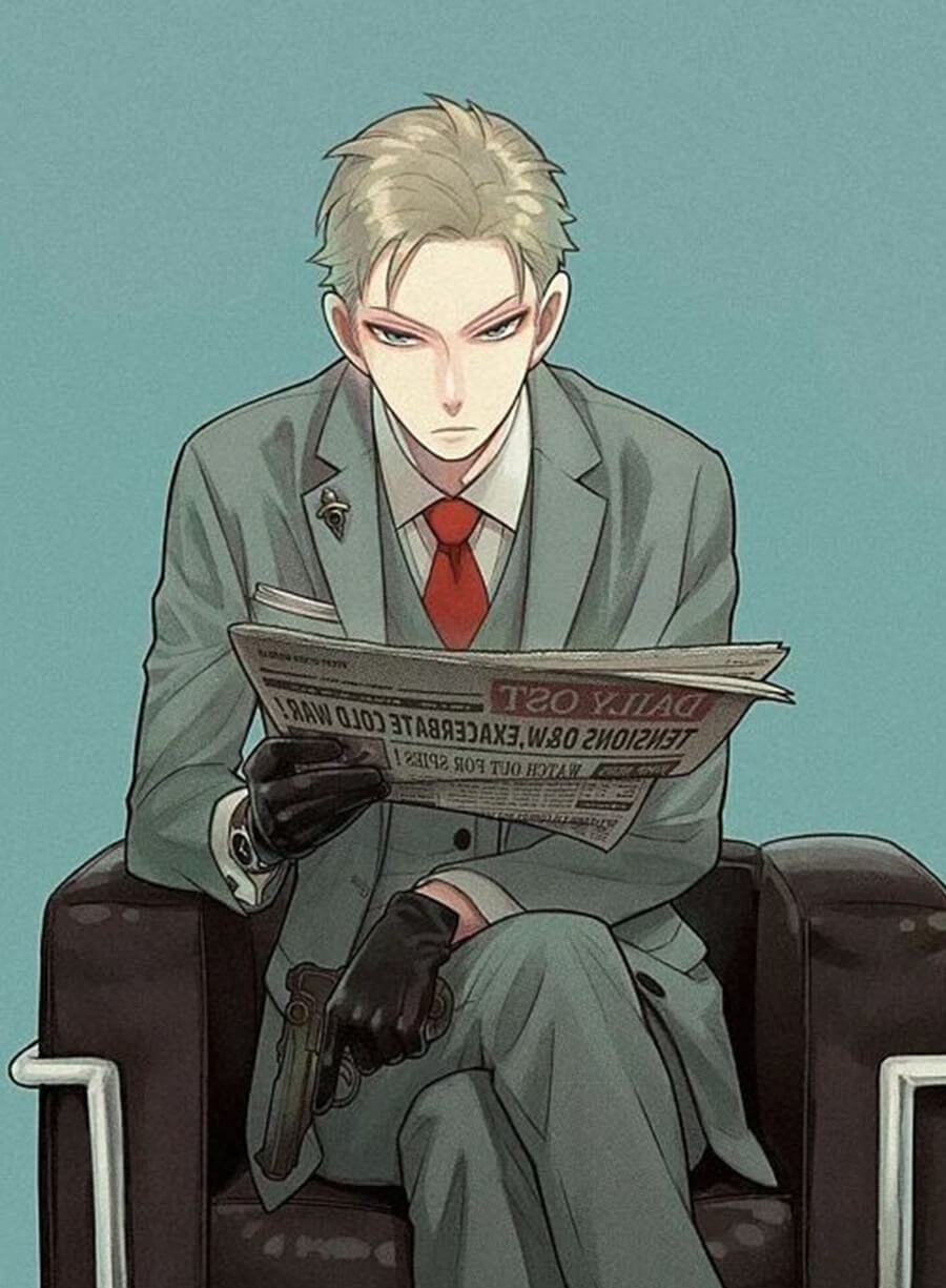 Spy x Family Loid Forger Green Suit Jacket