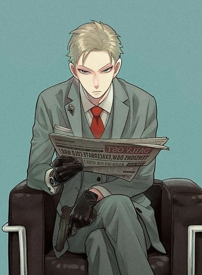 Spy x Family Loid Forger Green Suit Jacket
