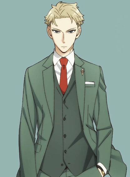 Spy x Family Loid Forger Green Suit Jacket