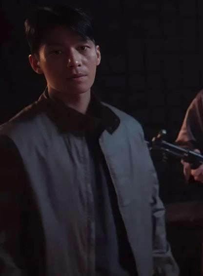 Squid Game S02 Hwang Jun-ho Grey Jacket