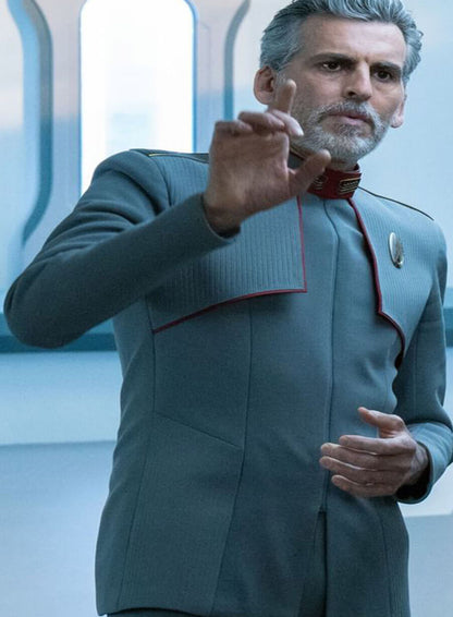 Star Trek Discovery Admiral Charles Vance Grey Jacket