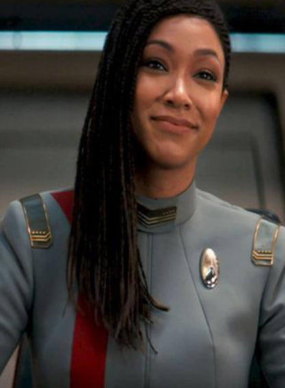 Star Trek Discovery Michael Burnham Grey Jacket