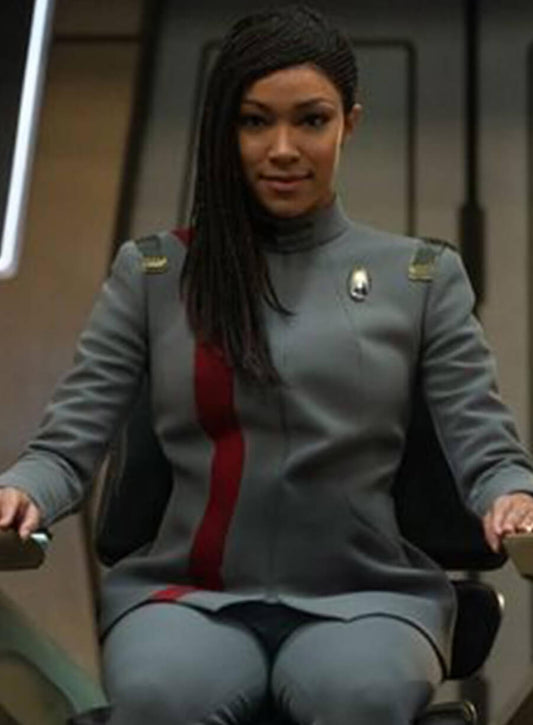 Star Trek Discovery Michael Burnham Grey Jacket