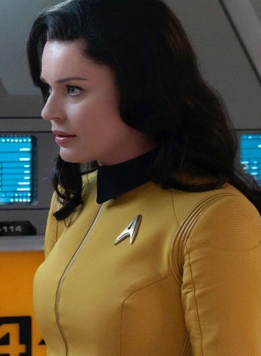 Star Trek Discovery Rebecca Romijn Yellow Jacket