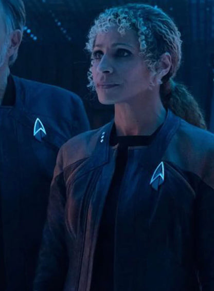 Star Trek Picard Raffi Musiker S3 Leather Jacket