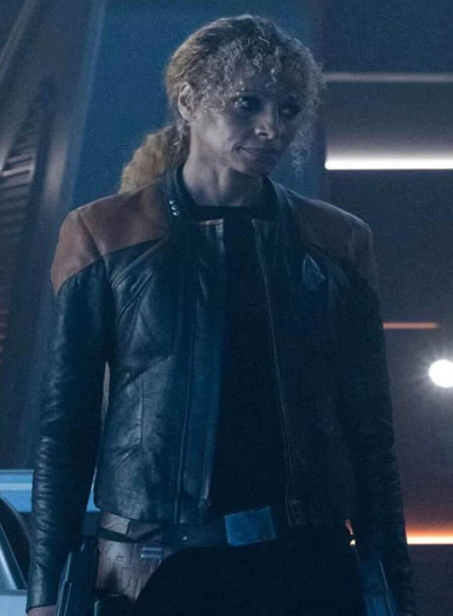Star Trek Picard Raffi Musiker S3 Leather Jacket