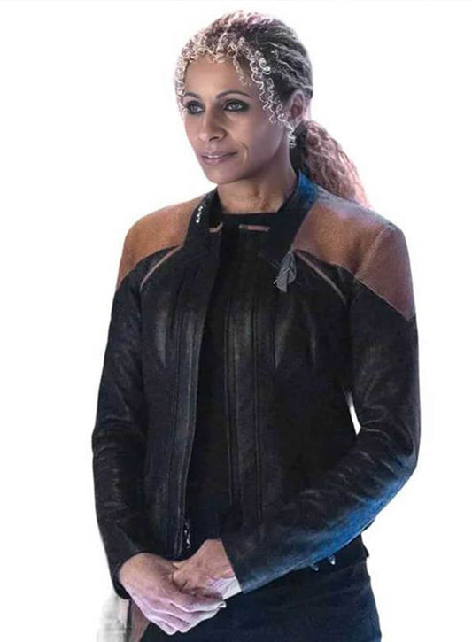 Star Trek Picard Raffi Musiker S3 Leather Jacket