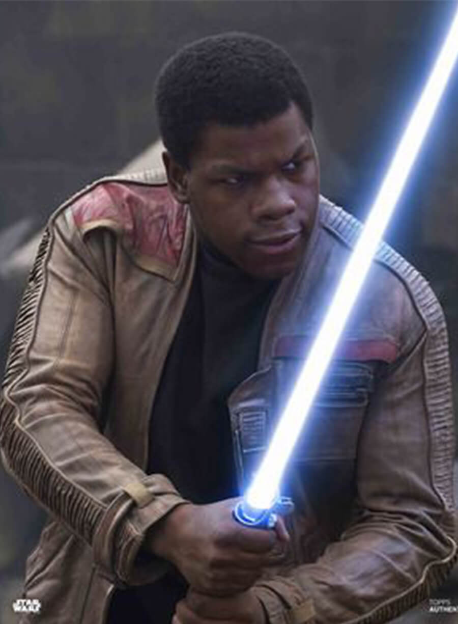 Star Wars: The Force Awakens Finn Leather Jacket