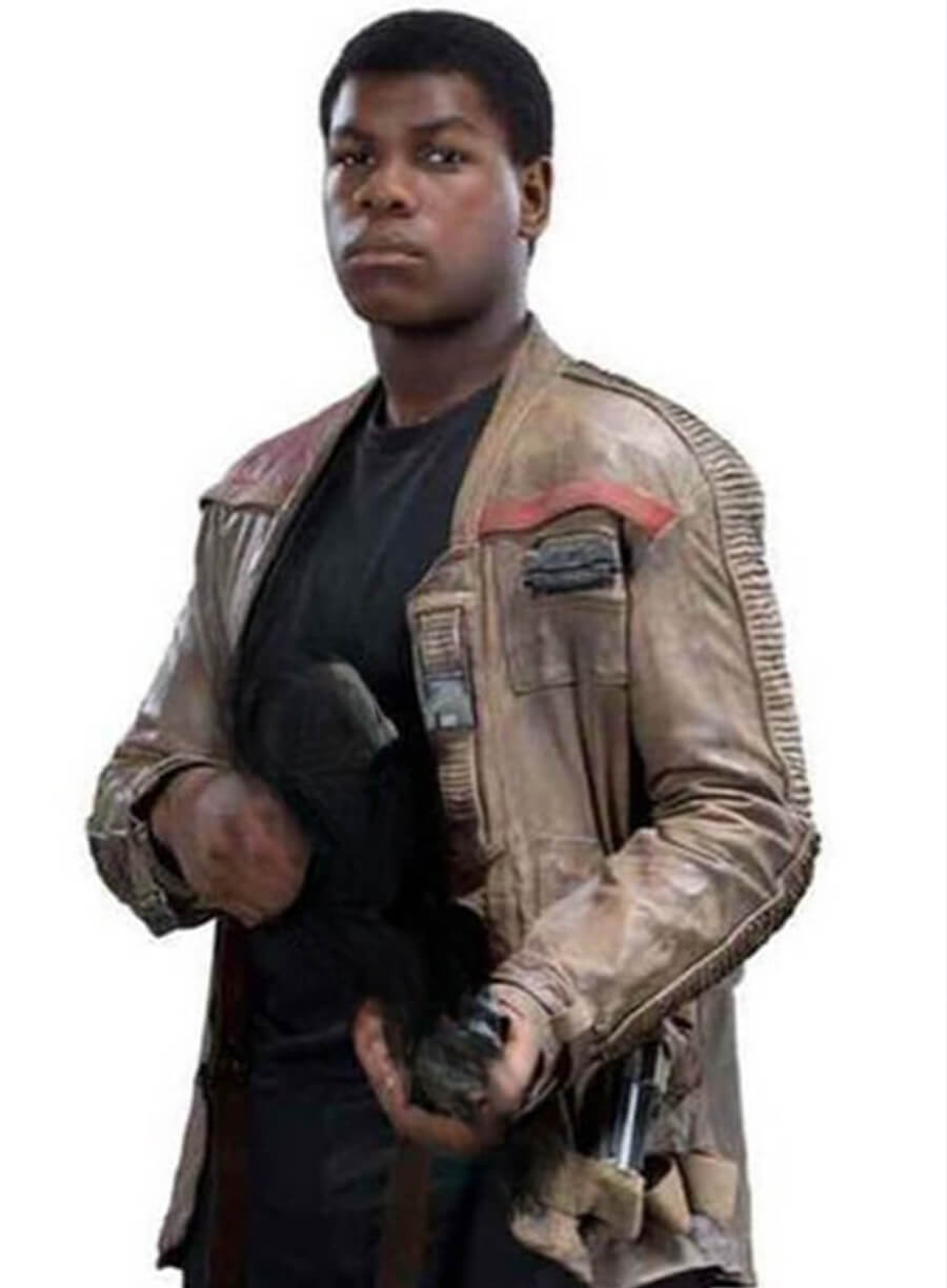 Star Wars: The Force Awakens Finn Leather Jacket