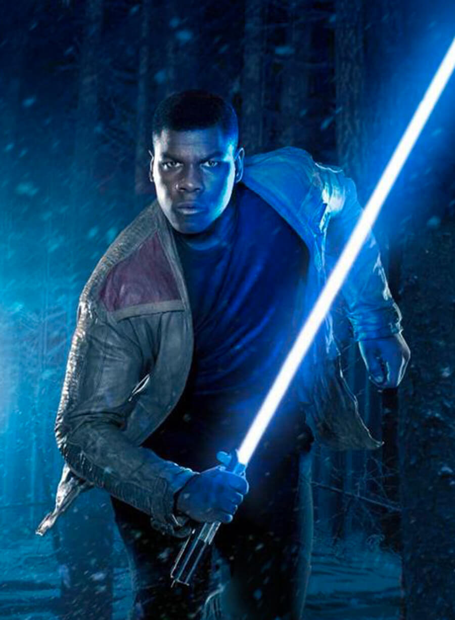 Star Wars: The Force Awakens Finn Leather Jacket